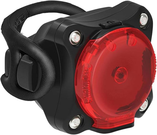 USB Rechargeable Bike Tail Light – 43×45×38mm High-Brightness LED Rear Light – Waterproof & Multi-Mode Flash for Night Cycling